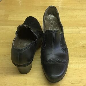 Josef Seibel Black Leather Heels